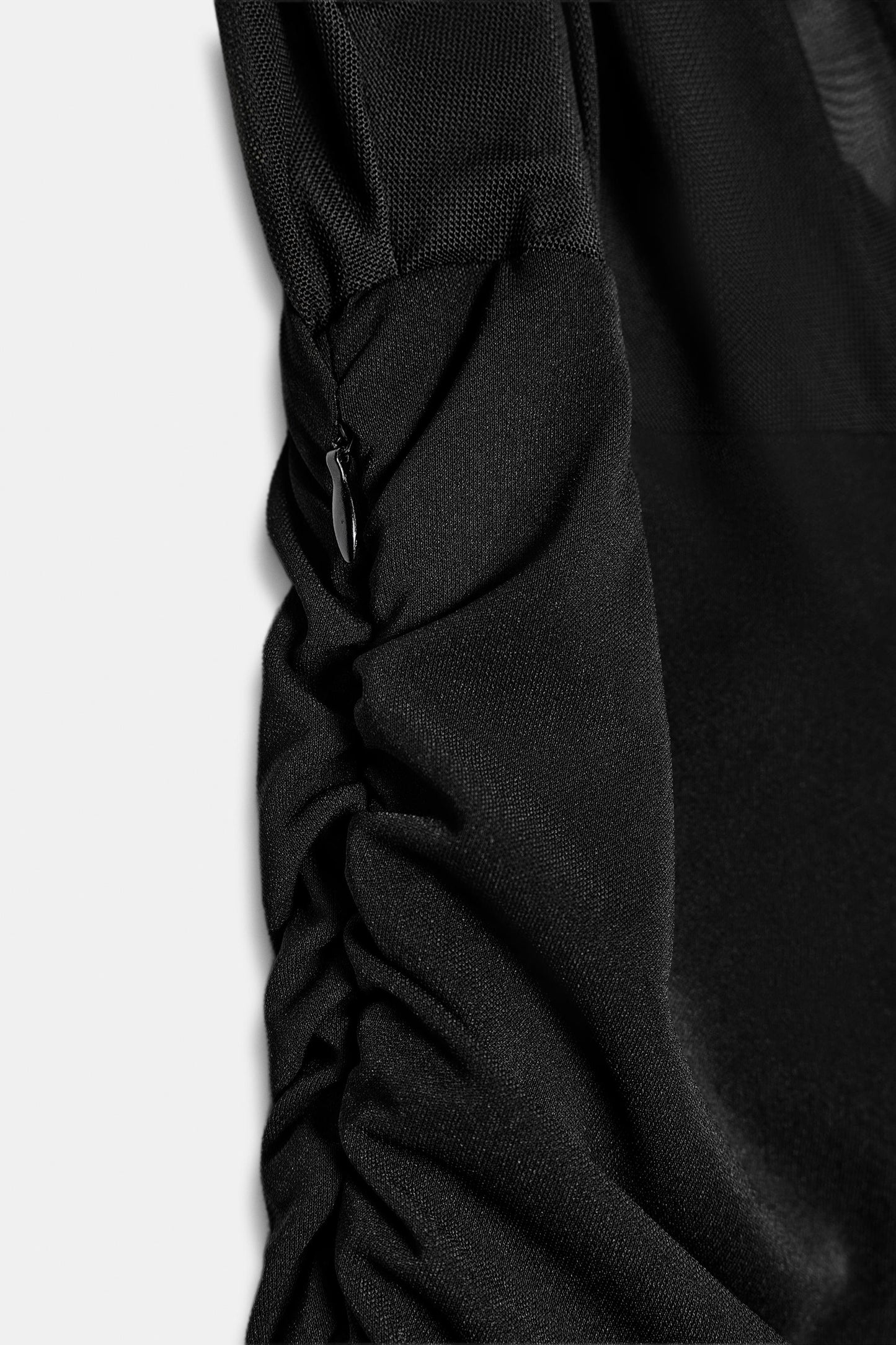 Robe Midi Drapée Et Combinée